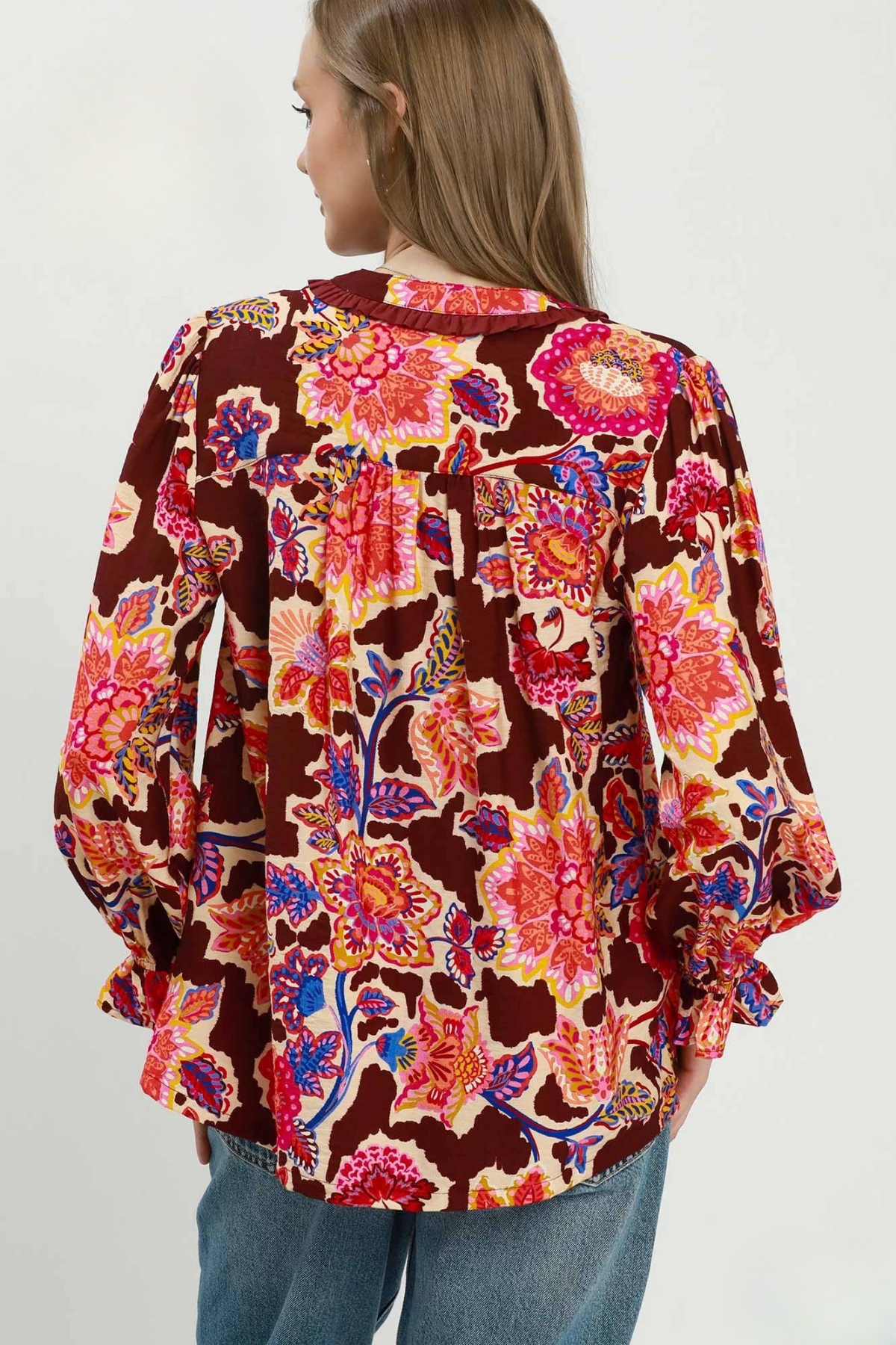Autumn Blooms Blouse