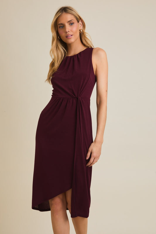 Tulip Hem Twist Dress