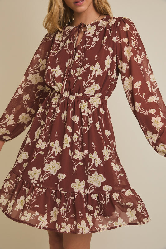Flare Hem Dress