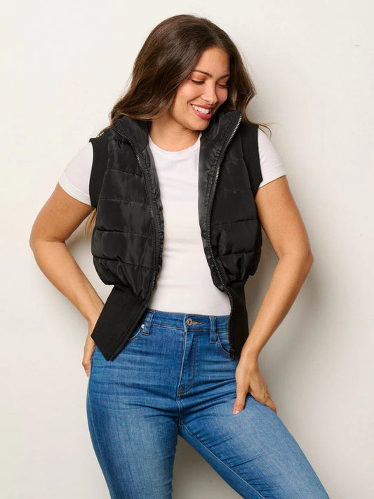 Sleeveless Puffer Vest