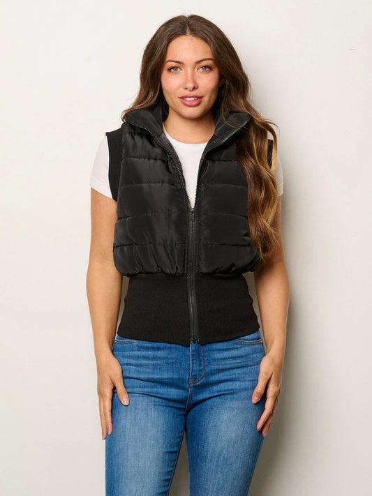 Sleeveless Puffer Vest