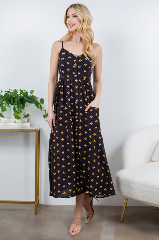 Buzzing Bee Cami Dress