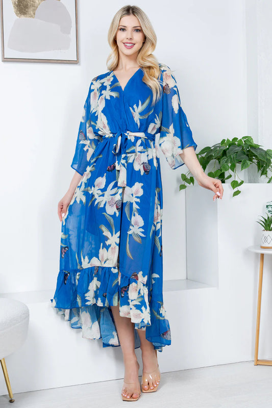 Butterfly Boho Dress