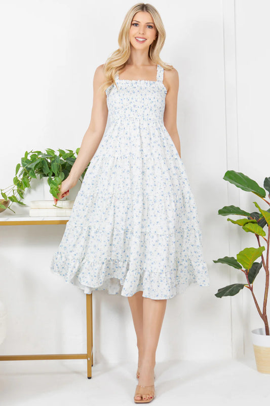 Summer Floral Cami Dress