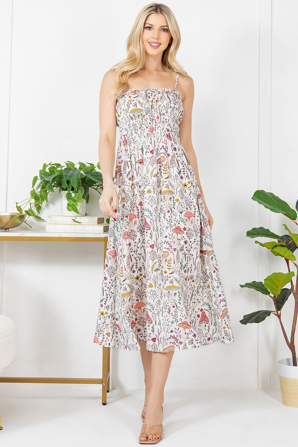 Fungi Garden Cami Dress