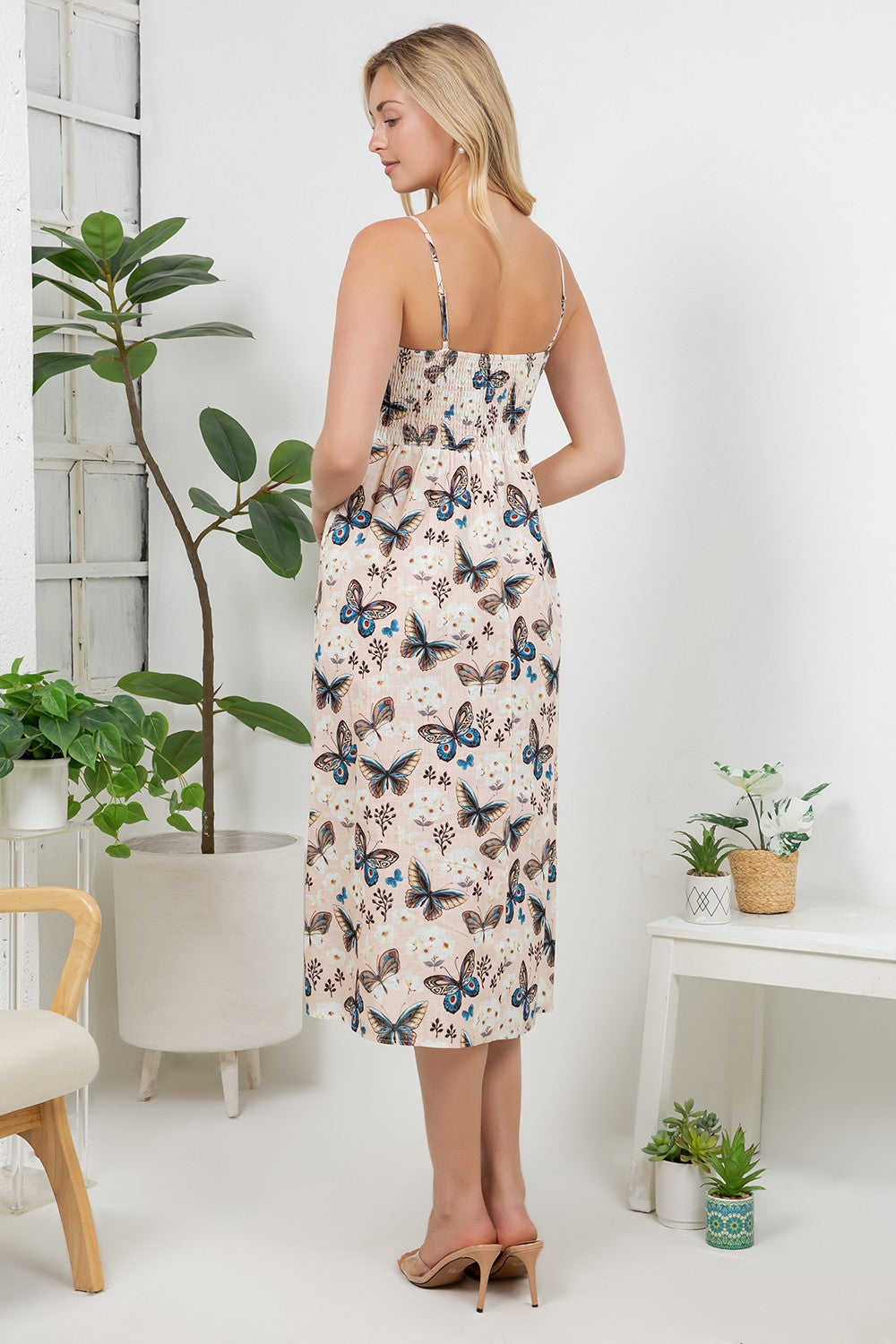 Boho Butterfly Cami Dress
