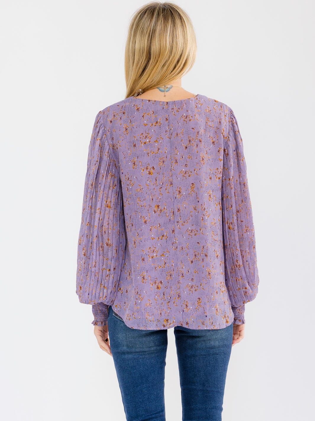 Floral V-Neck Top