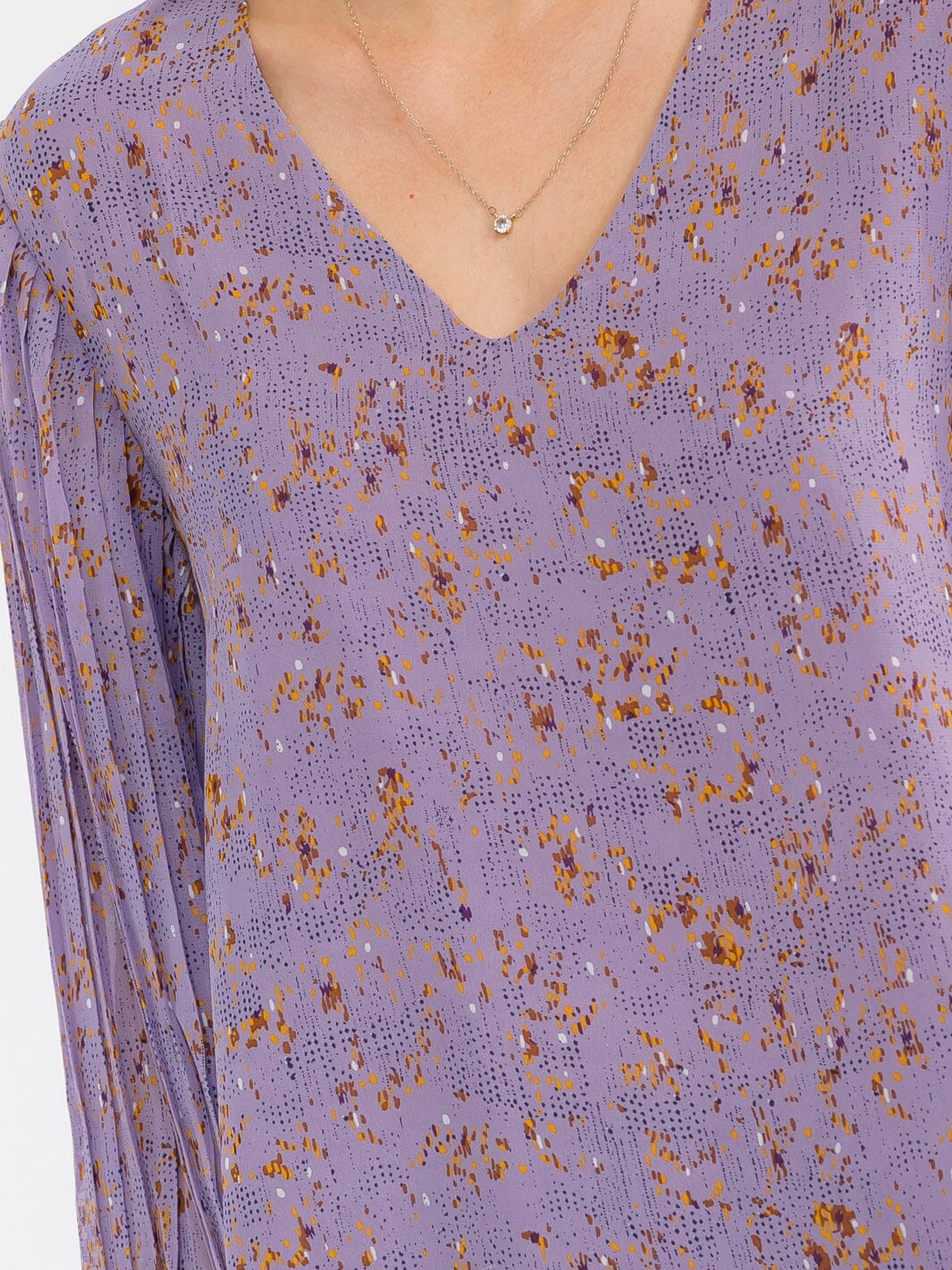Floral V-Neck Top