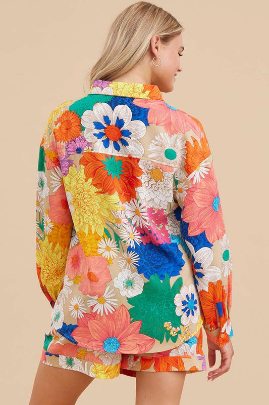Tropical Florals Top