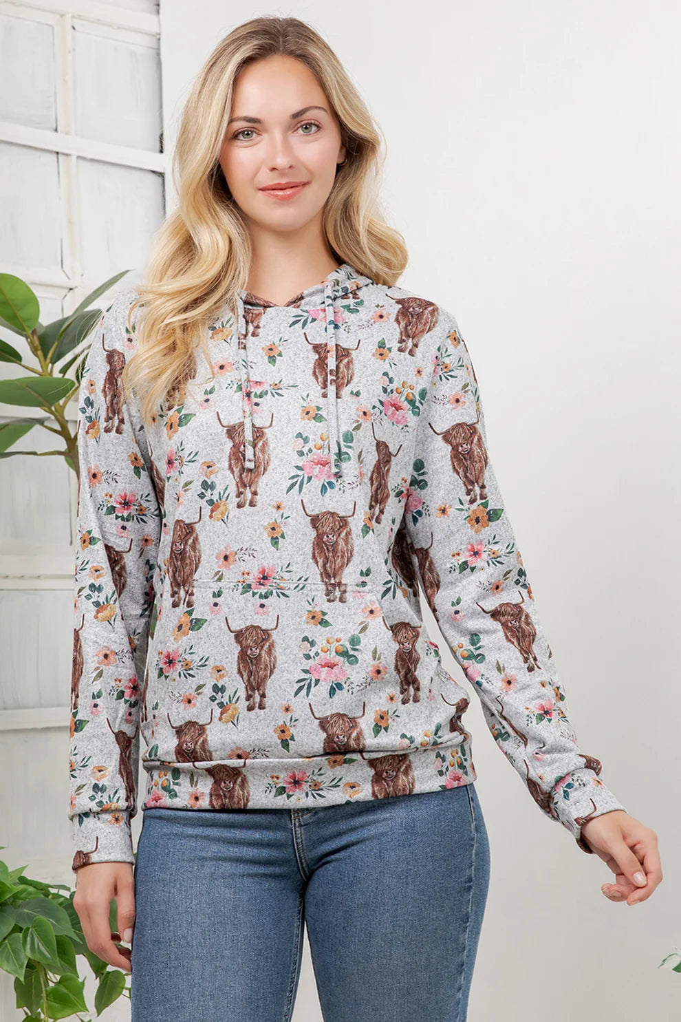 Highland Cow Hoodie