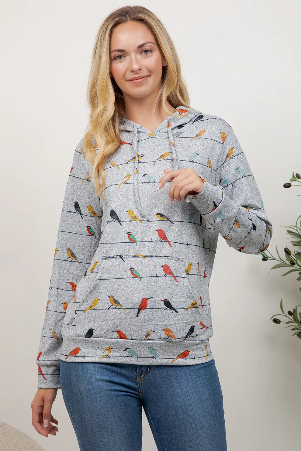 Birds on a Wire Hoodie