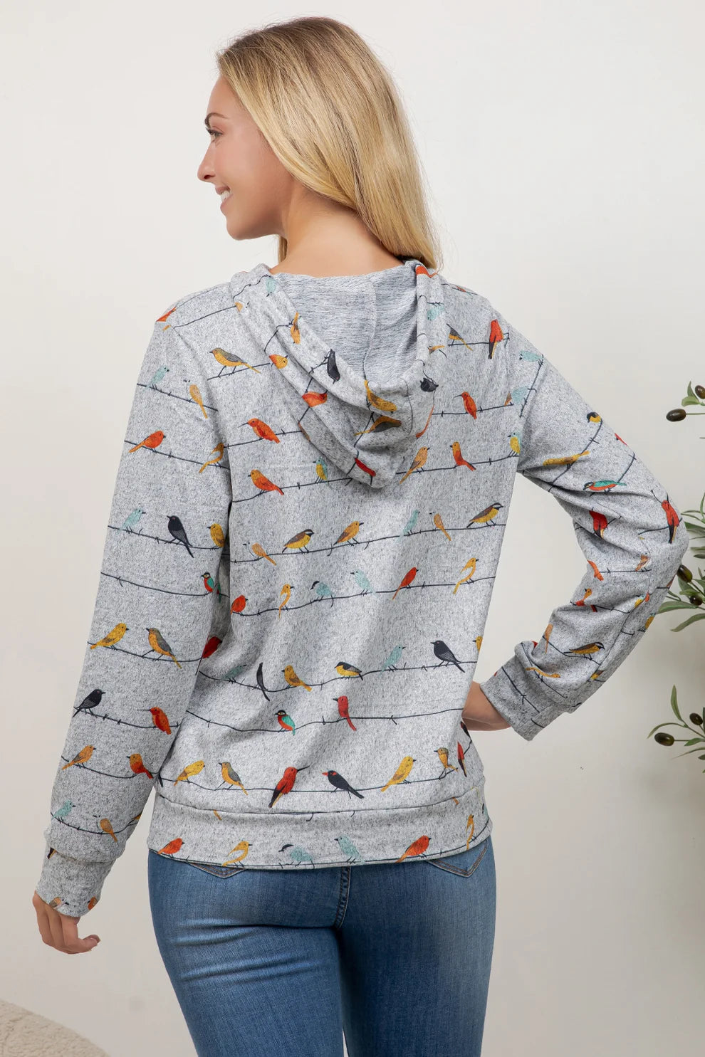 Birds on a Wire Hoodie