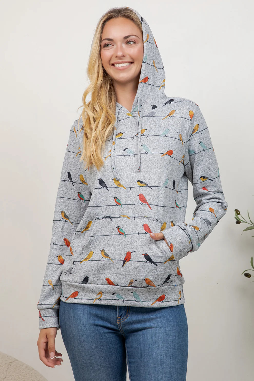 Birds on a Wire Hoodie