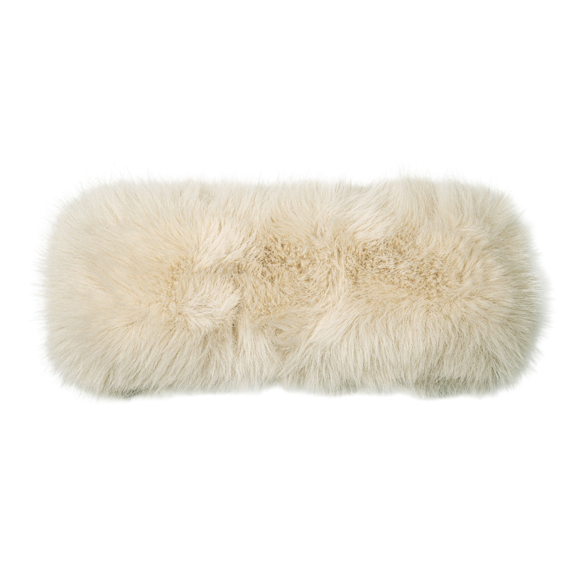 Fur Headwrap - Beige