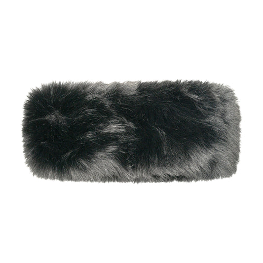 Fur Headwrap - Black