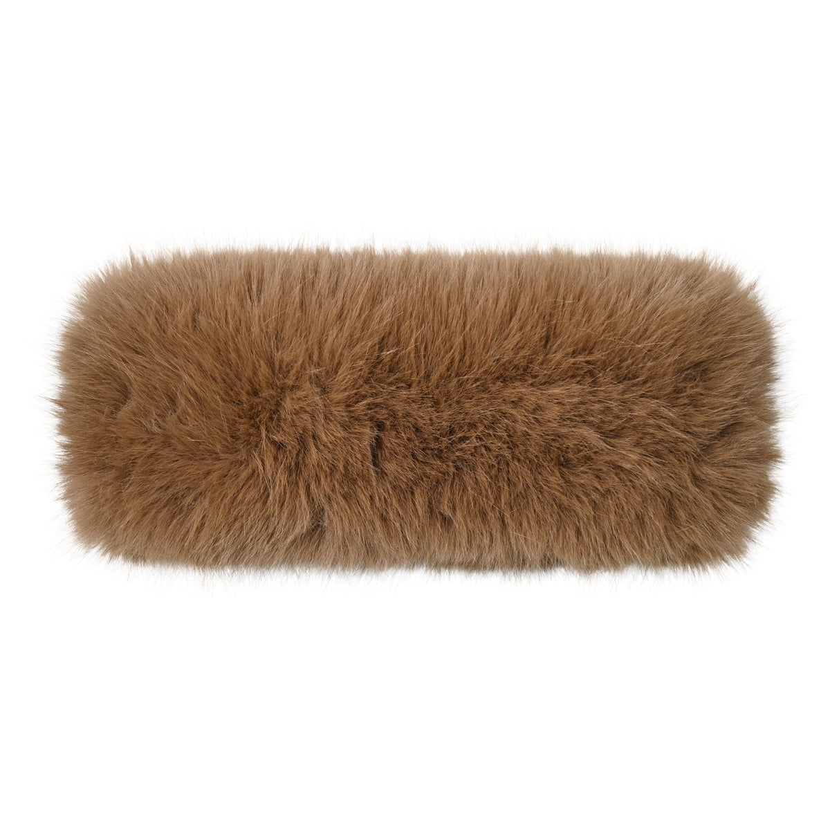 Fur Headwrap - Taupe