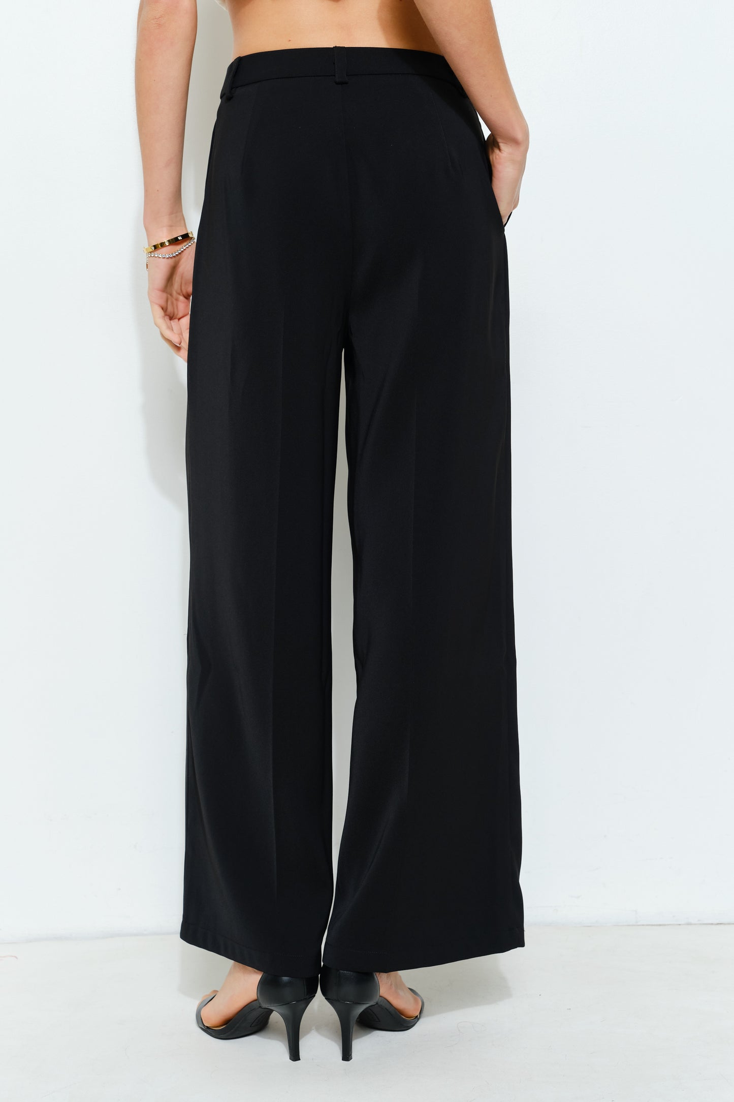 High Waisted Wide Leg Pants