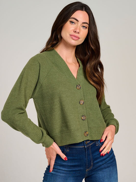 Long Sleeve Button Cardigan