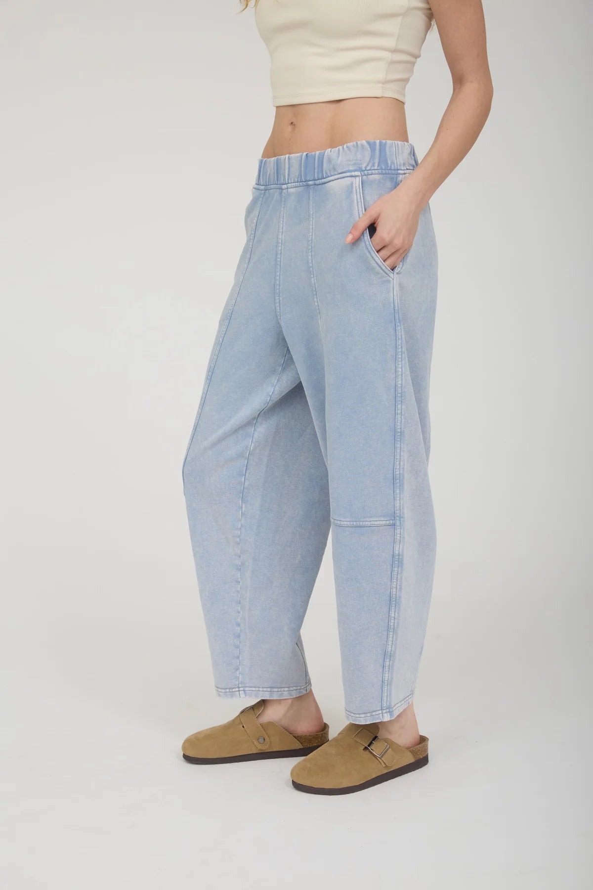 Acid Wash Joggers