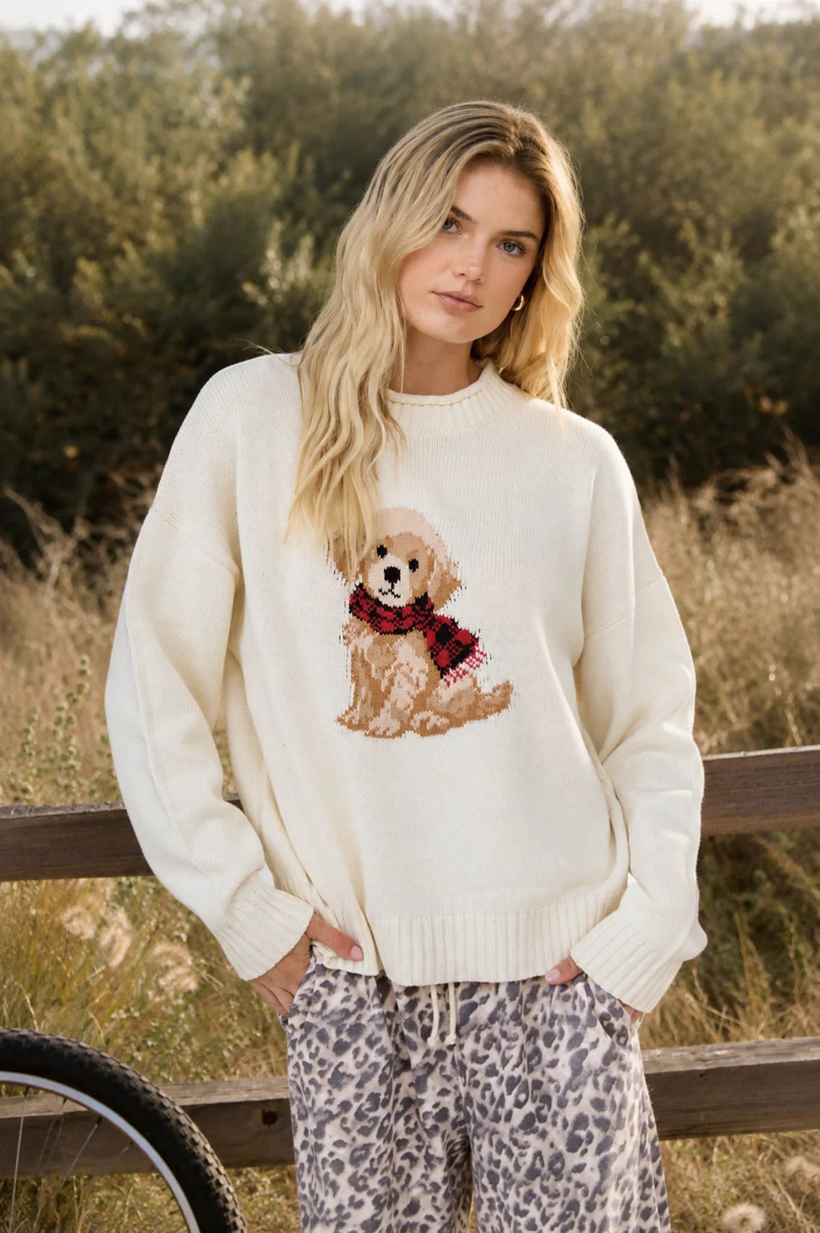 Puppy Pullover Sweater