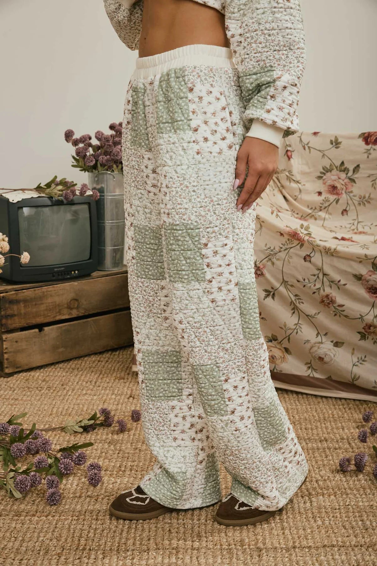 Patchwork Lounge Pants
