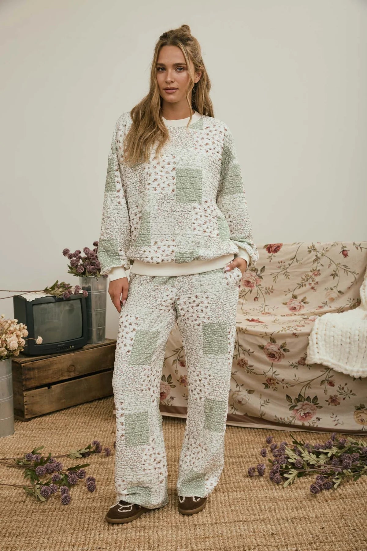 Patchwork Lounge Pants