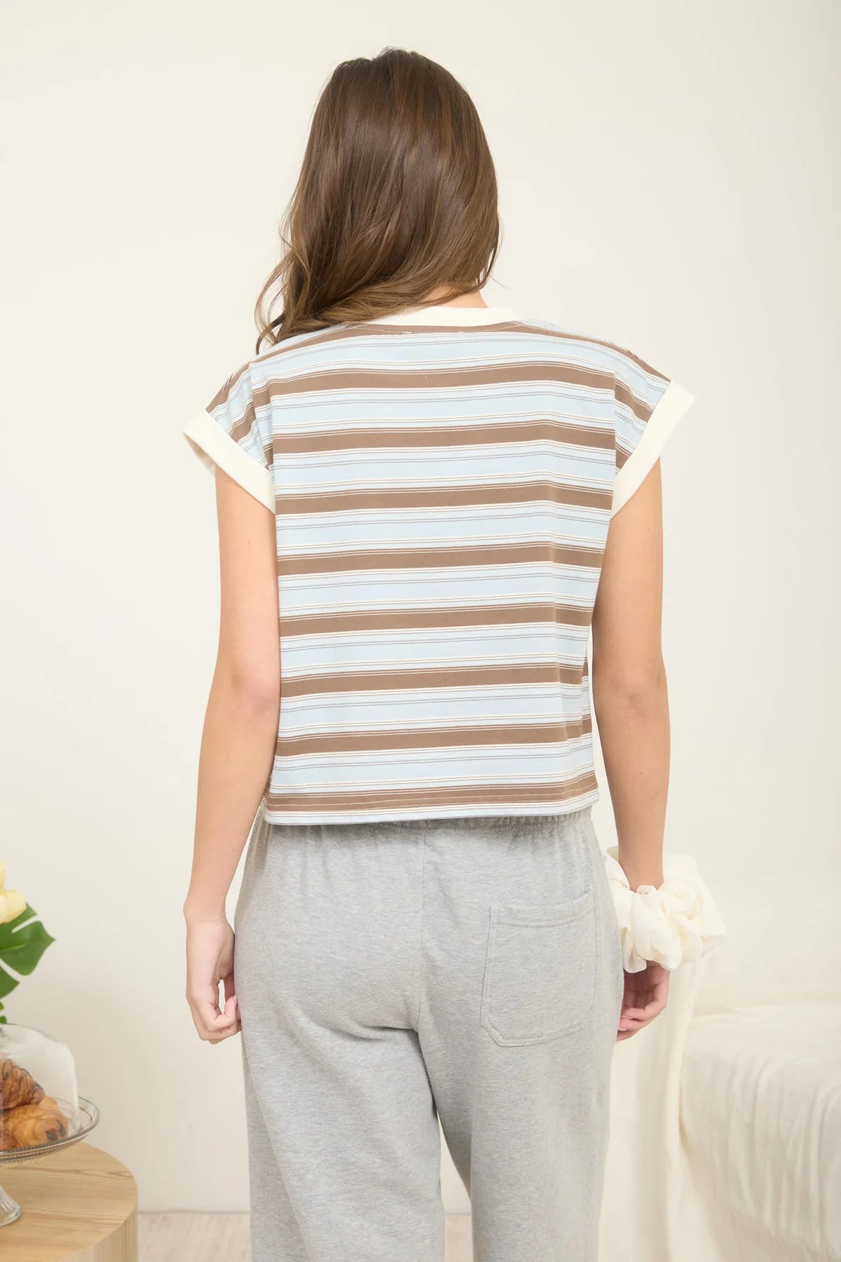 Multi-Color Stripe Top