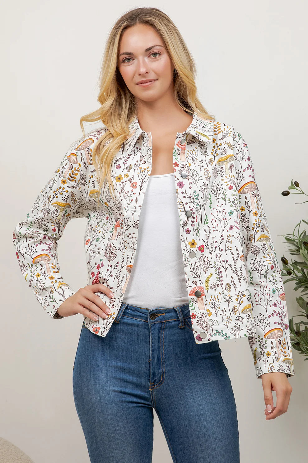 Mushroom & Wildflower Jacket