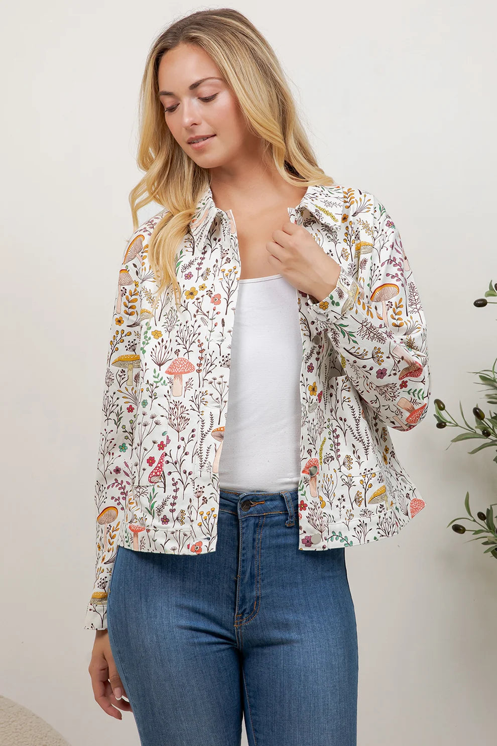 Mushroom & Wildflower Jacket
