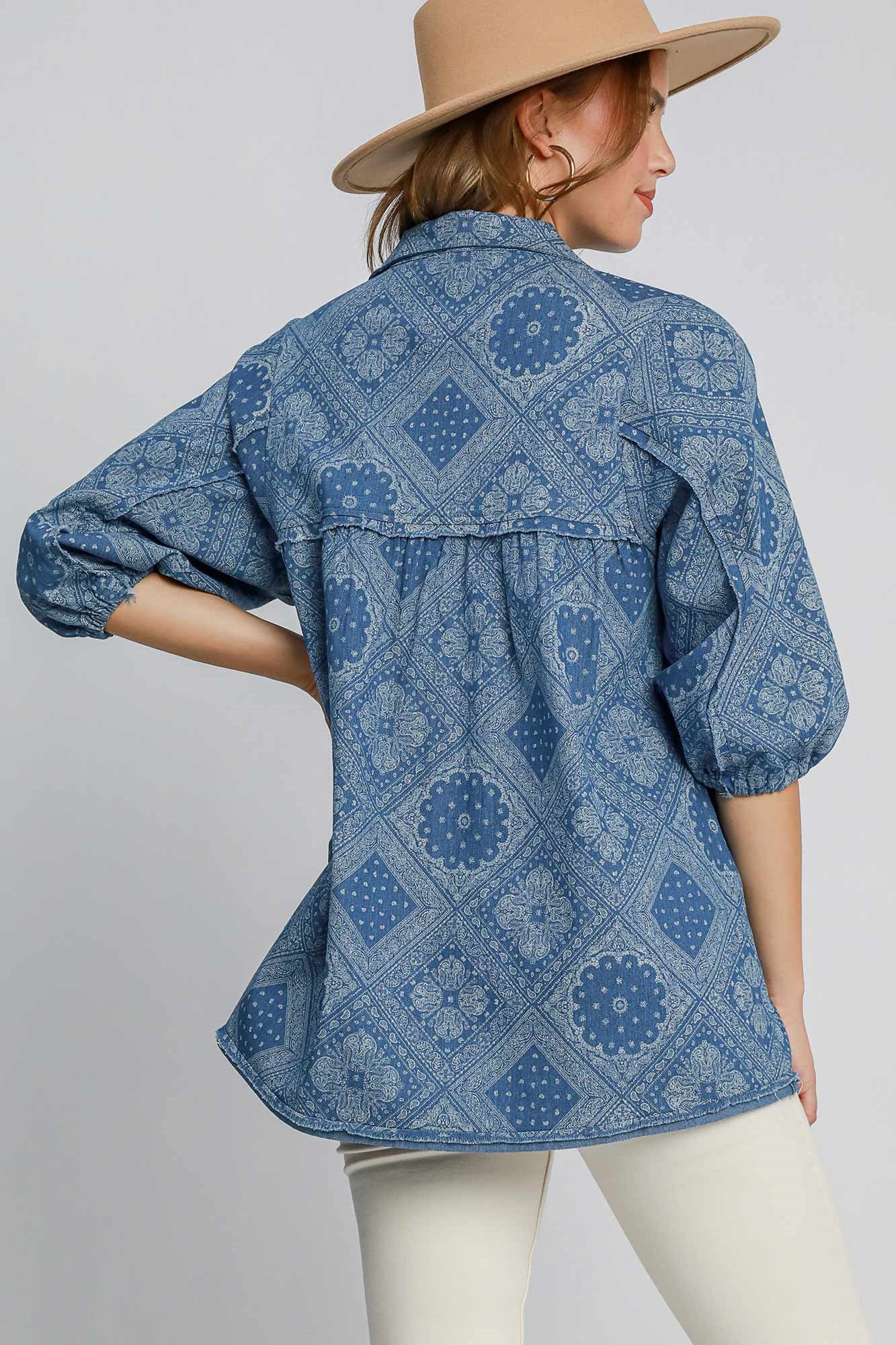 Paisley Print Tunic