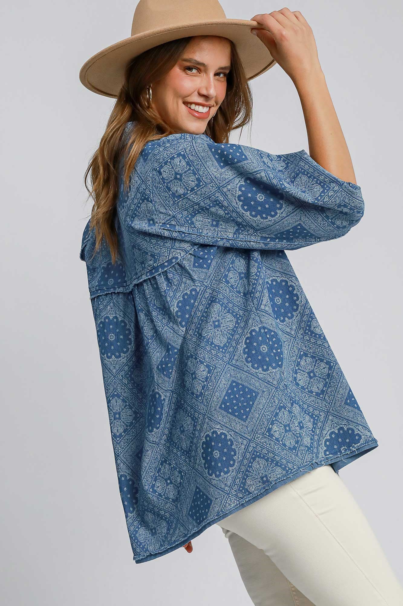 Paisley Print Tunic