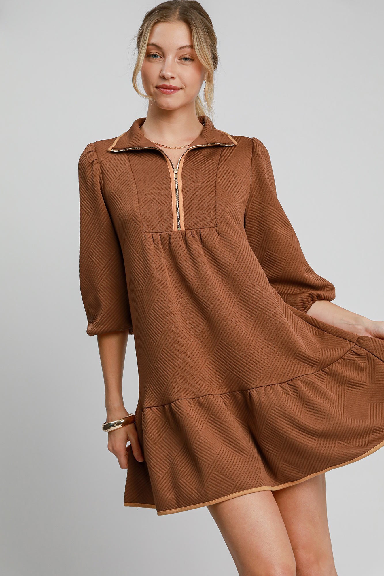 Knit Jacquard Dress
