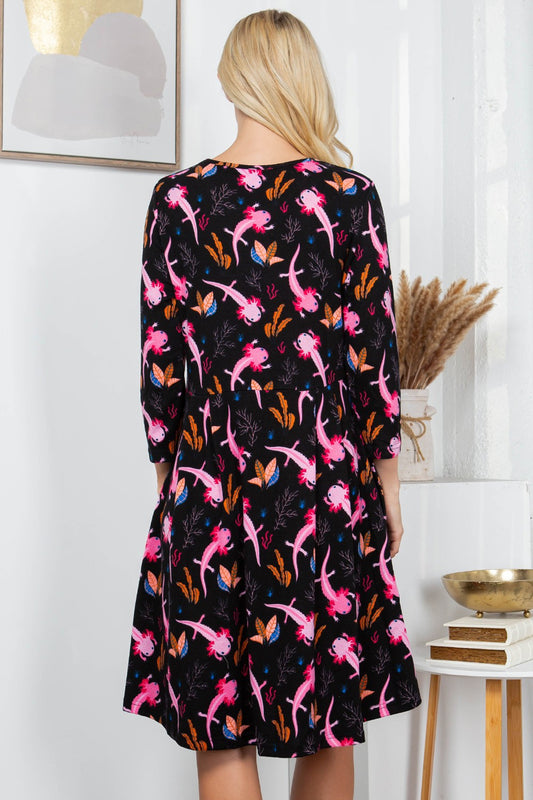 Axolotl Sweater Dress