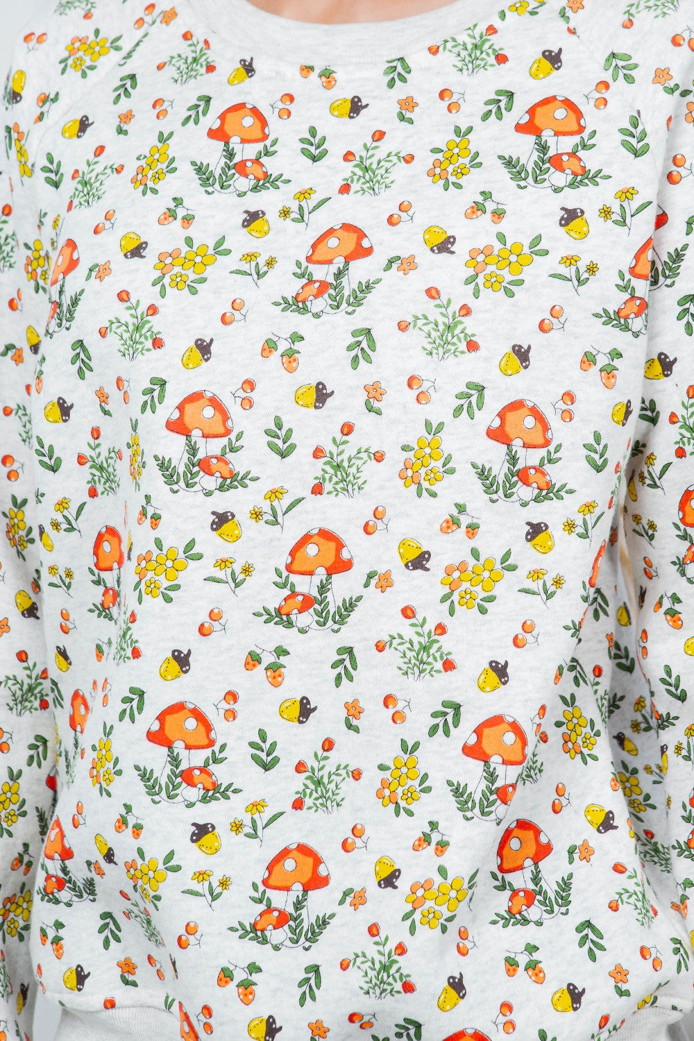 Florals and Mushrooms Sweatshirt