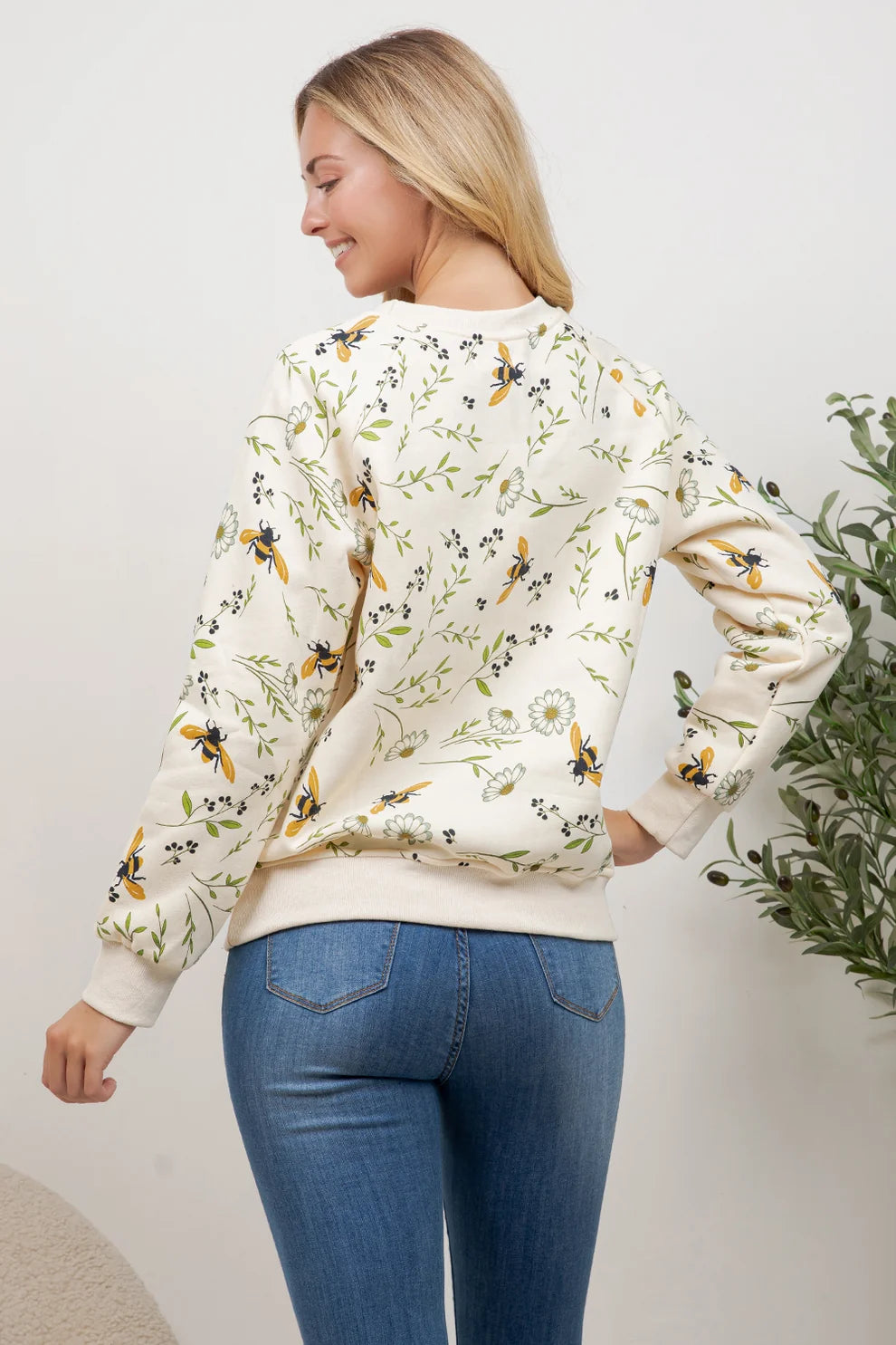 Honeybee Garden Sweatshirt