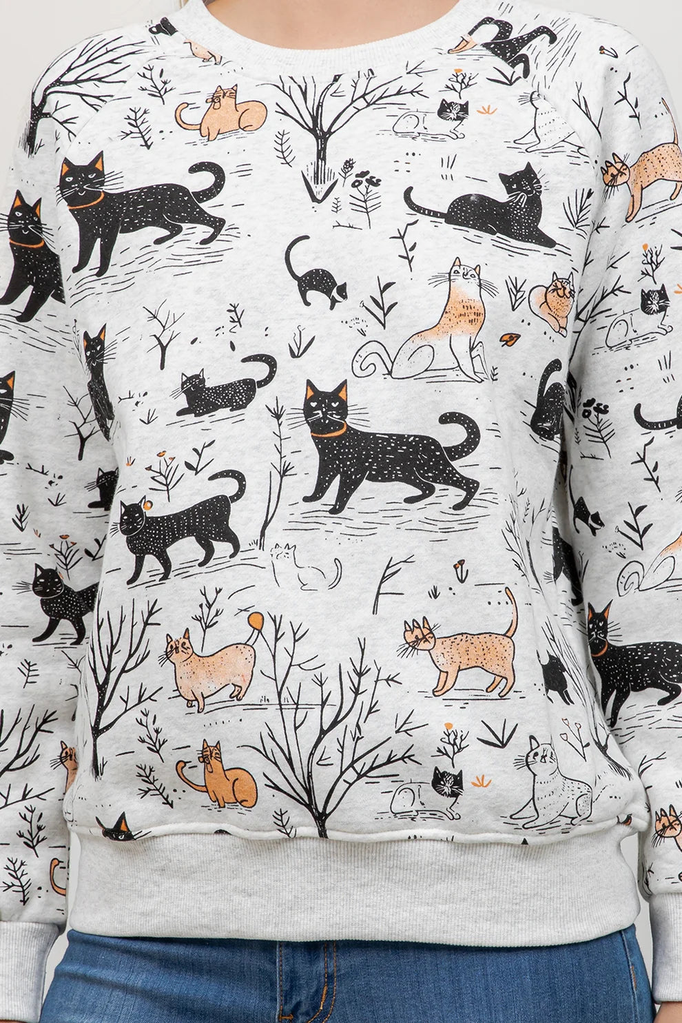 Playful Cats Sweatshirt