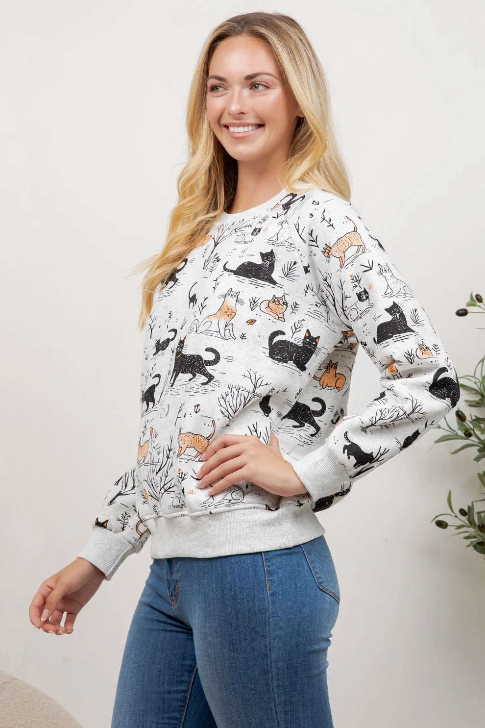 Playful Cats Sweatshirt