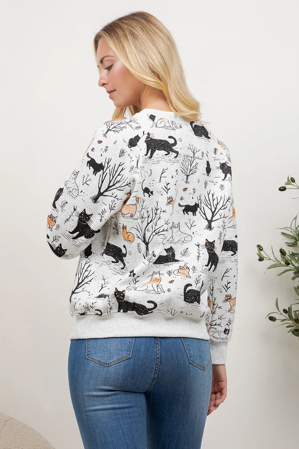 Playful Cats Sweatshirt