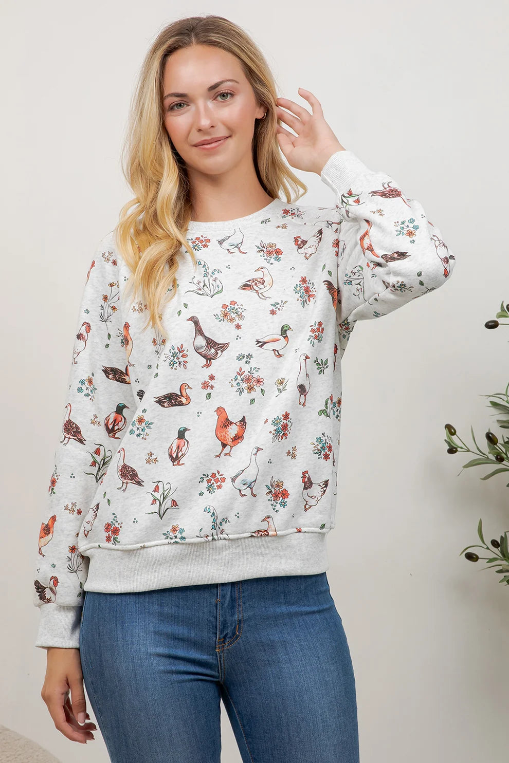 Farm Bird Sweatshirt