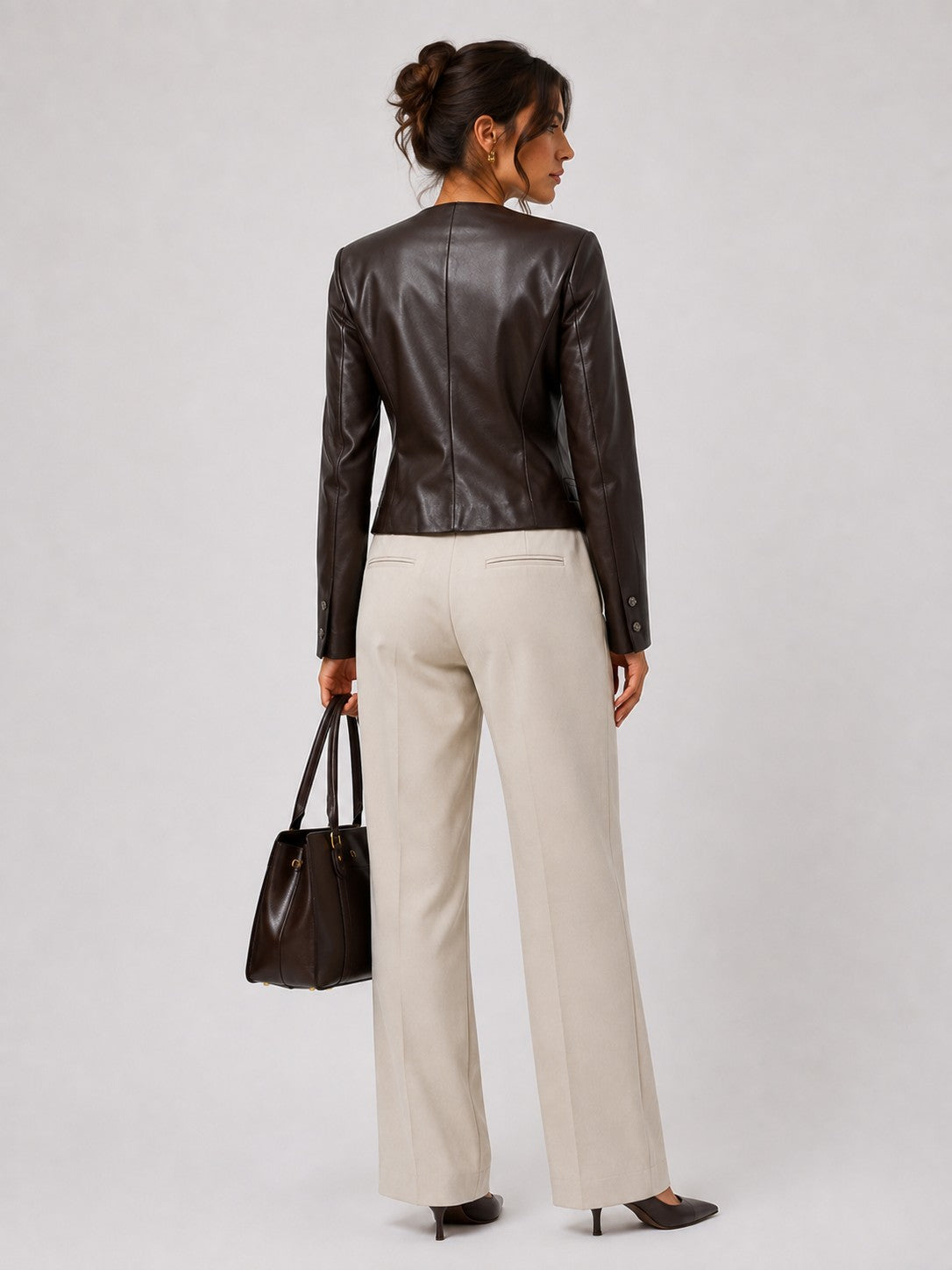 Ava Collarless Jacket