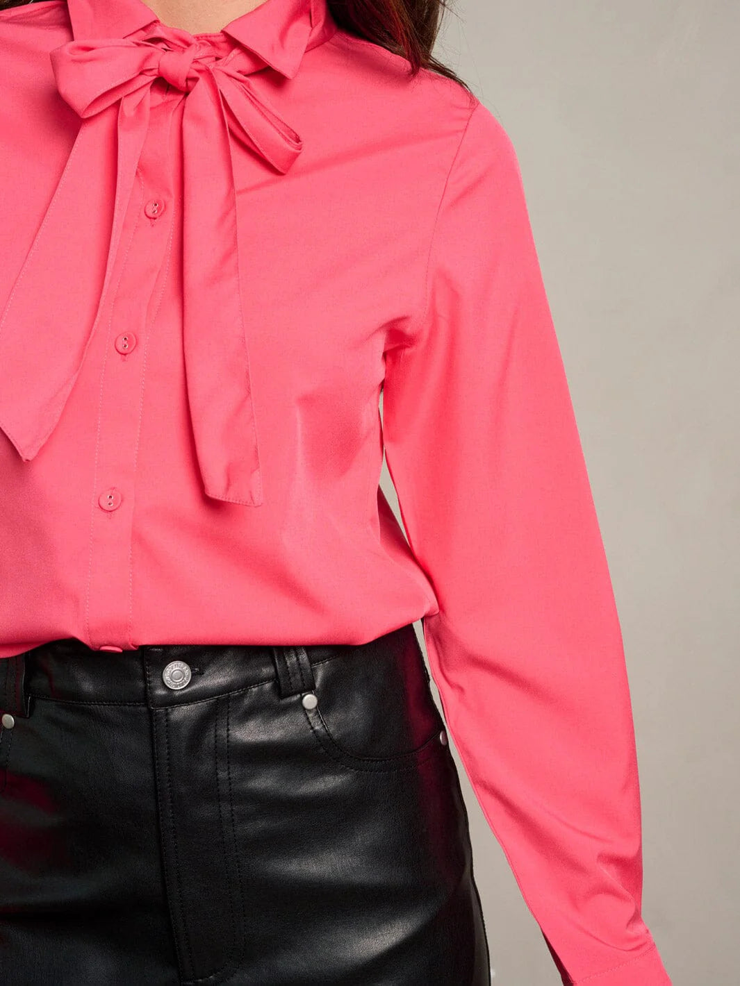 Bow Tie Collar Top