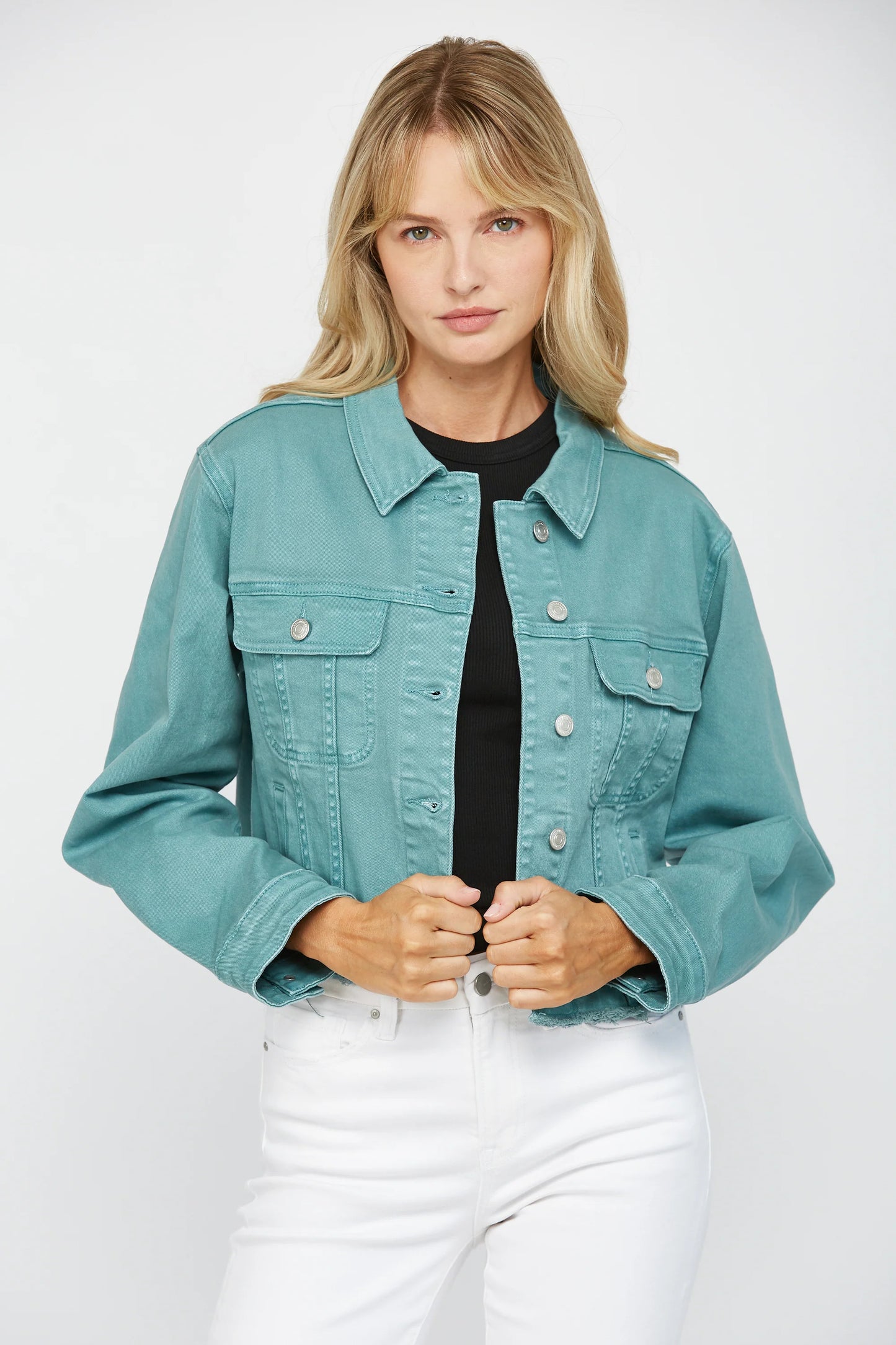 Stretch Denim Jacket