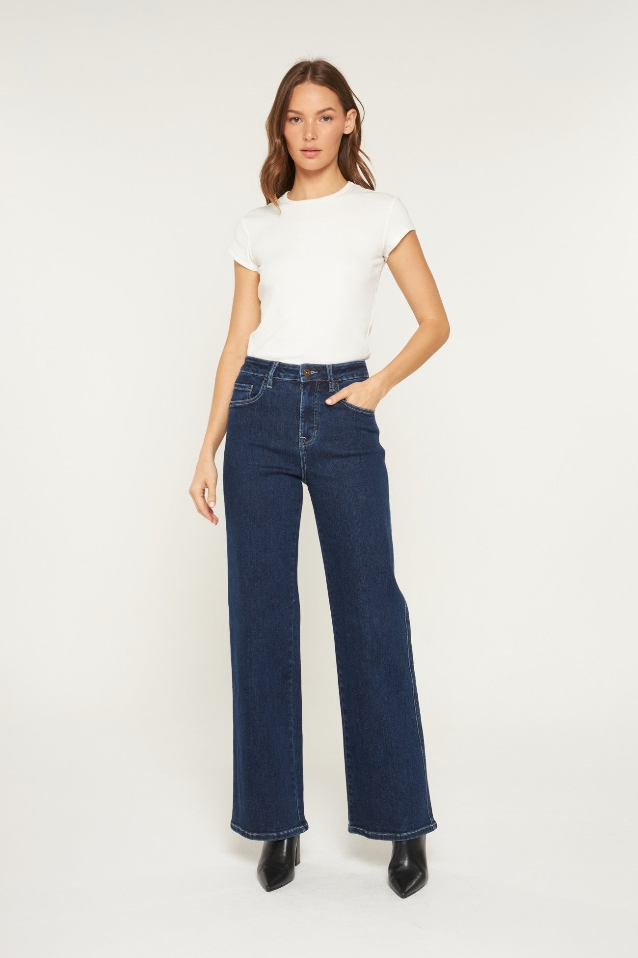 Super High Wide Leg Jeans