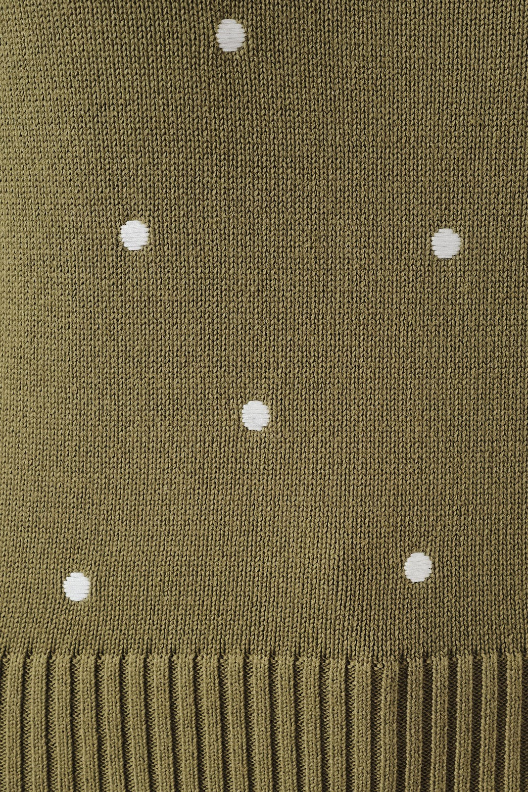 Embroidered Dot Top