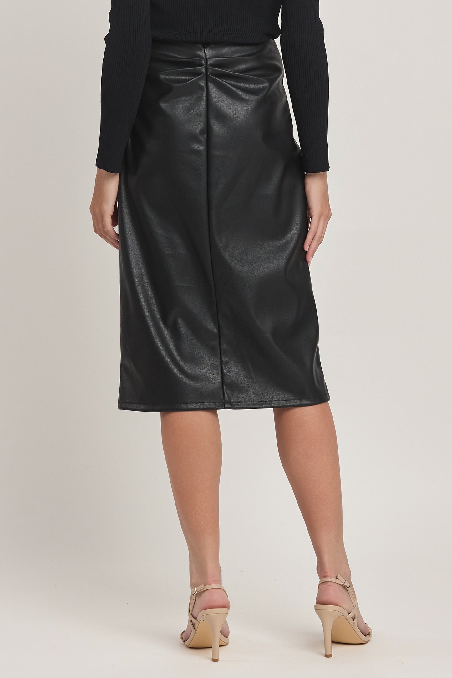 Classic Leather Skirt