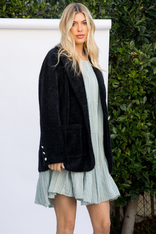Jeweled Soft Blazer