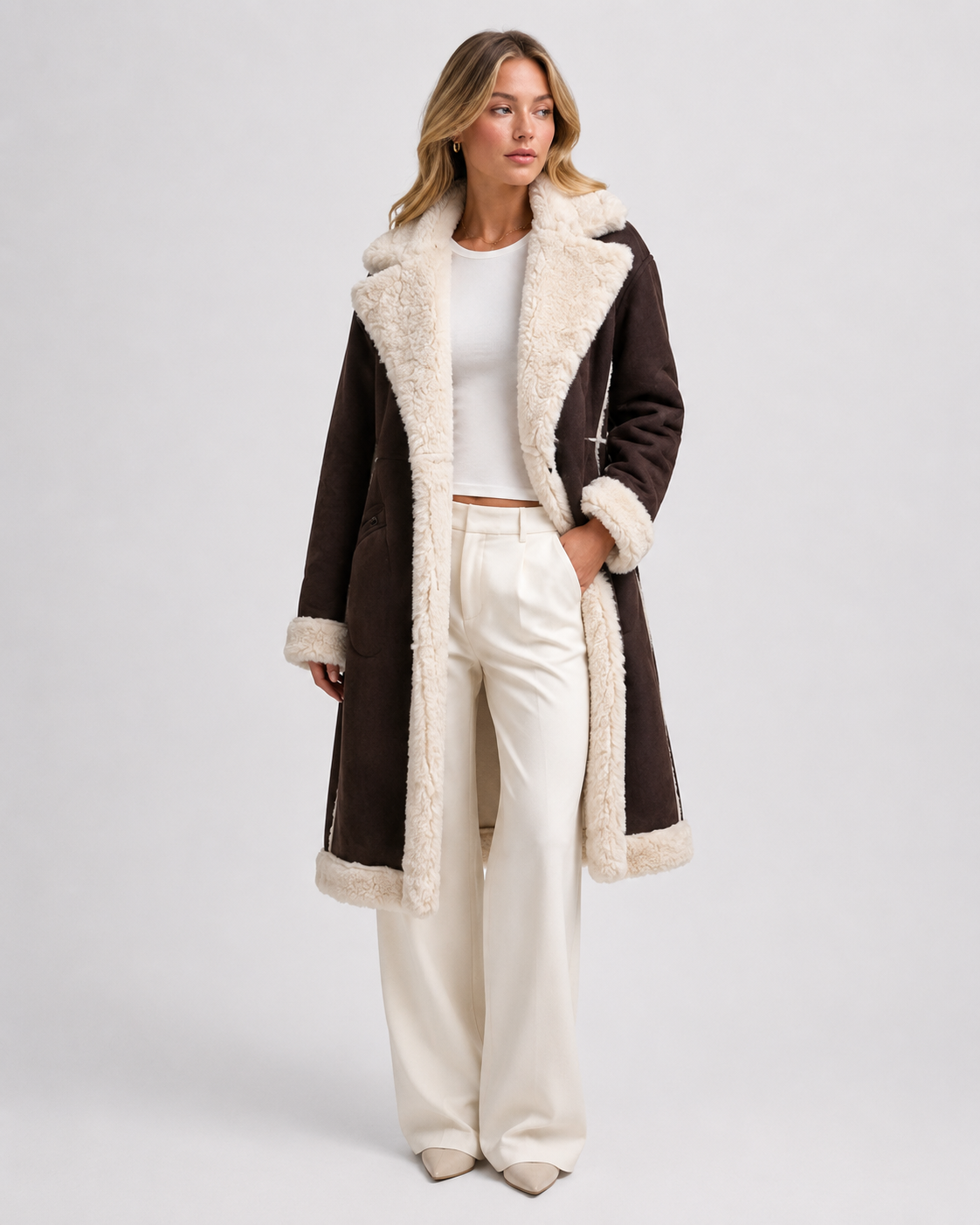 Reversible Sherpa Coat