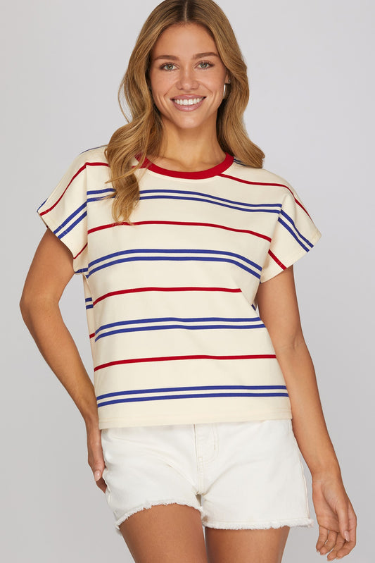 Americana Striped Top