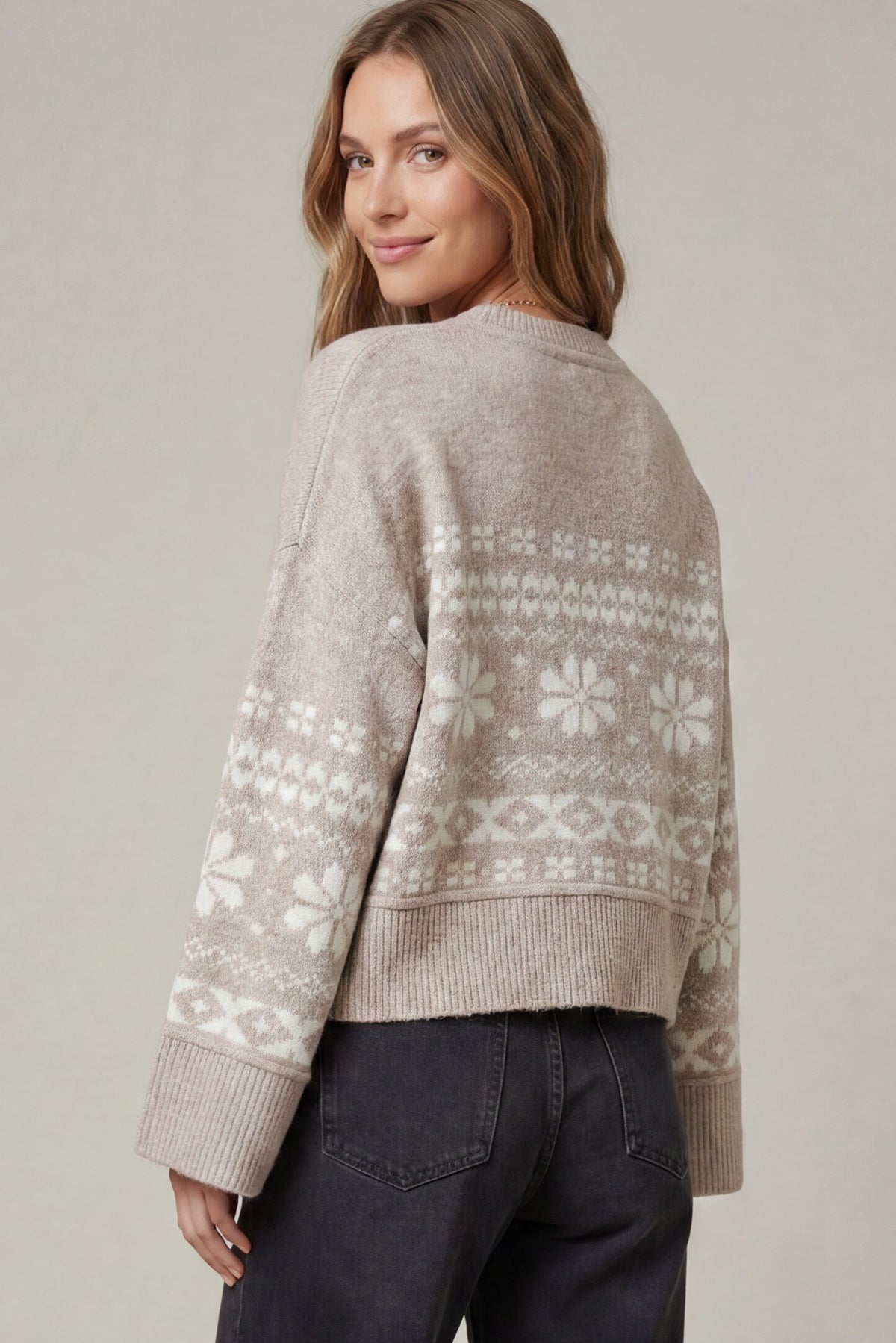 Nordic Snowflake Sweater