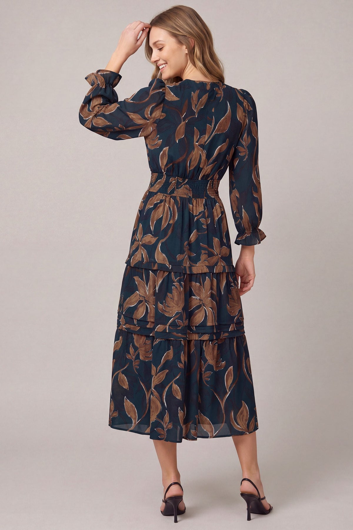 Autumn Botanical Dress